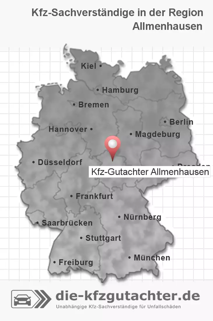 Sachverständiger Kfz-Gutachter Allmenhausen