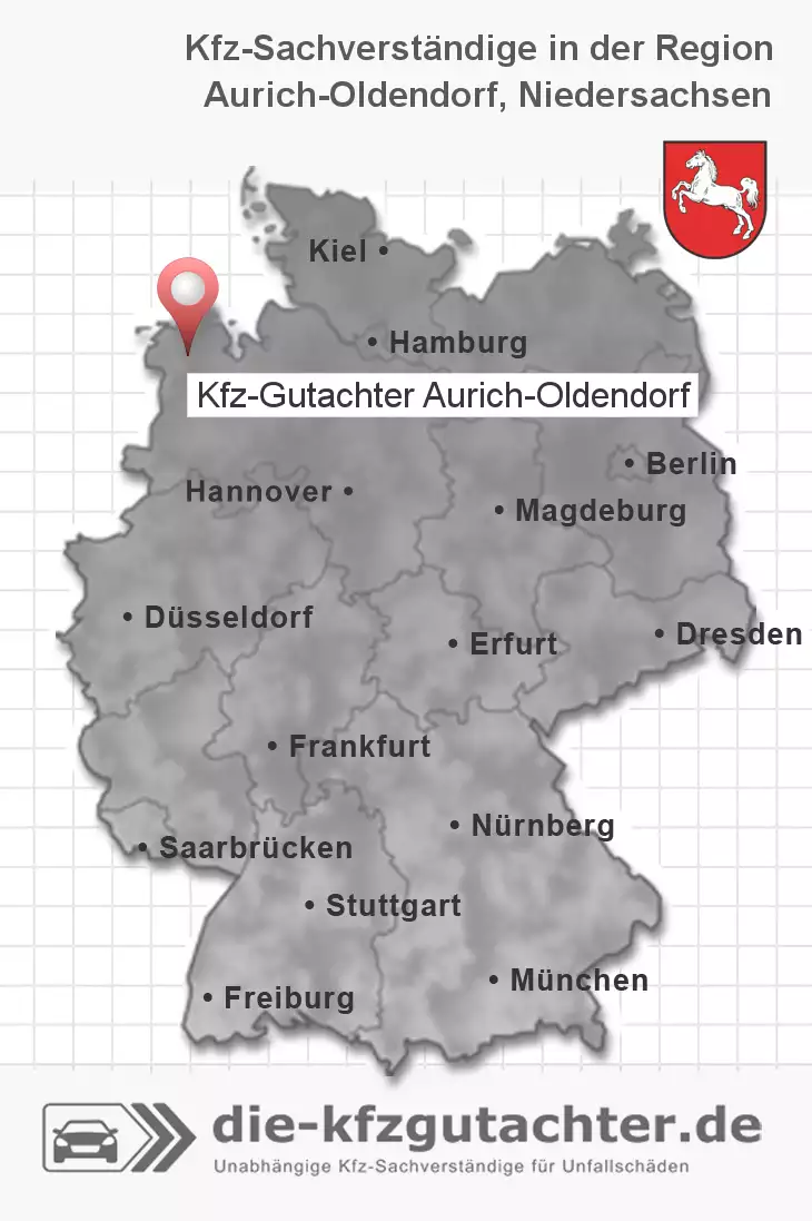 Sachverständiger Kfz-Gutachter Aurich-Oldendorf