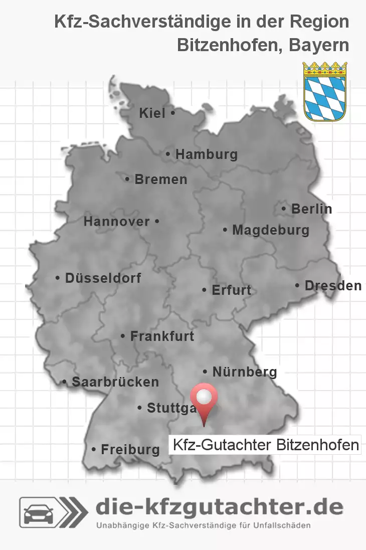 Sachverständiger Kfz-Gutachter Bitzenhofen