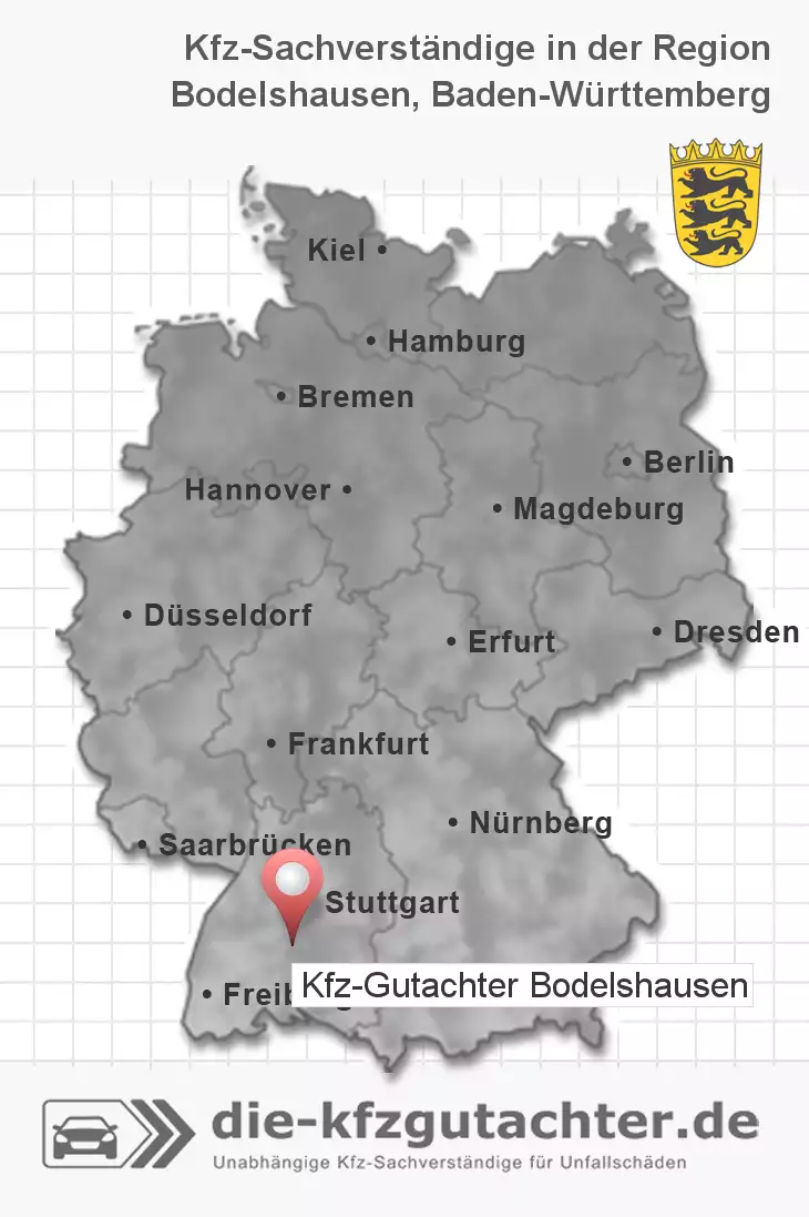Sachverständiger Kfz-Gutachter Bodelshausen