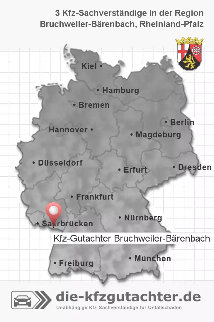 Sachverständiger Kfz-Gutachter Bruchweiler-Bärenbach