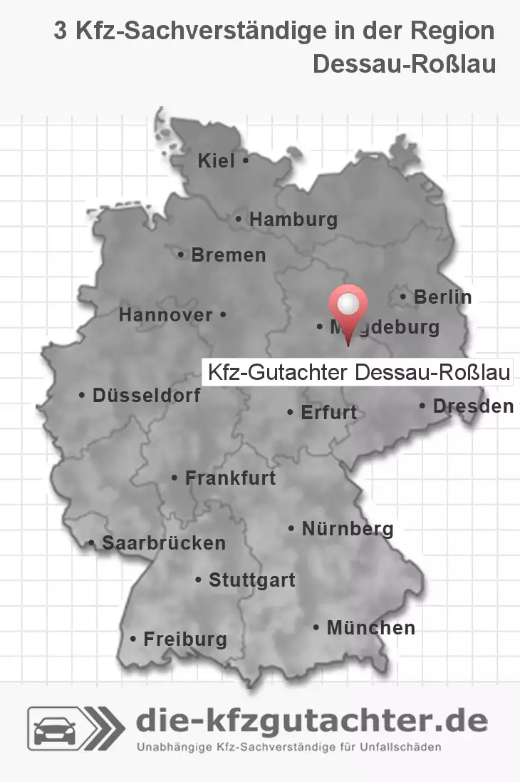Sachverständiger Kfz-Gutachter Dessau-Roßlau