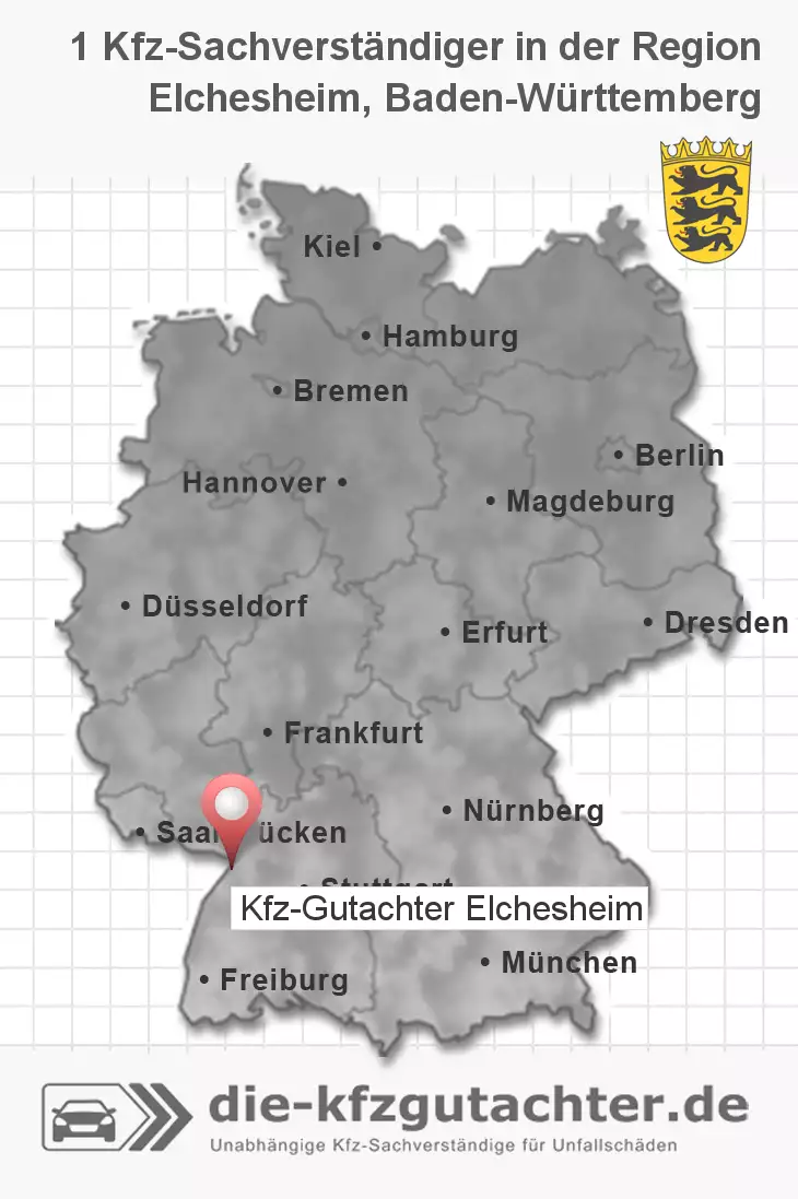 Sachverständiger Kfz-Gutachter Elchesheim