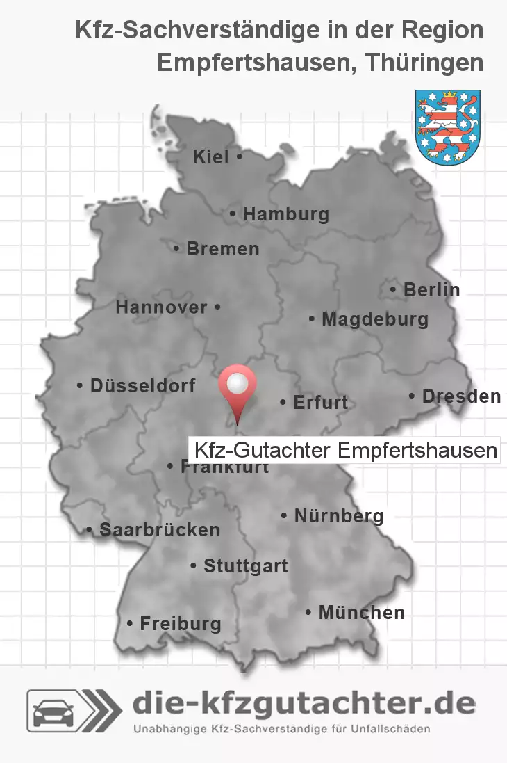 Sachverständiger Kfz-Gutachter Empfertshausen