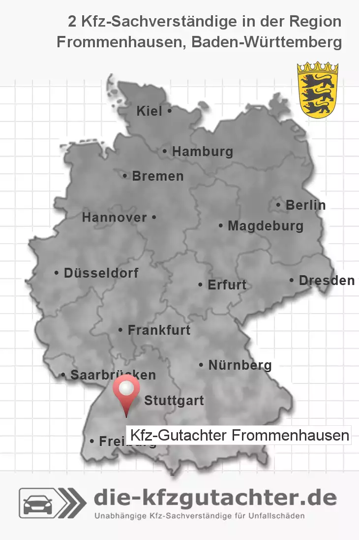 Sachverständiger Kfz-Gutachter Frommenhausen