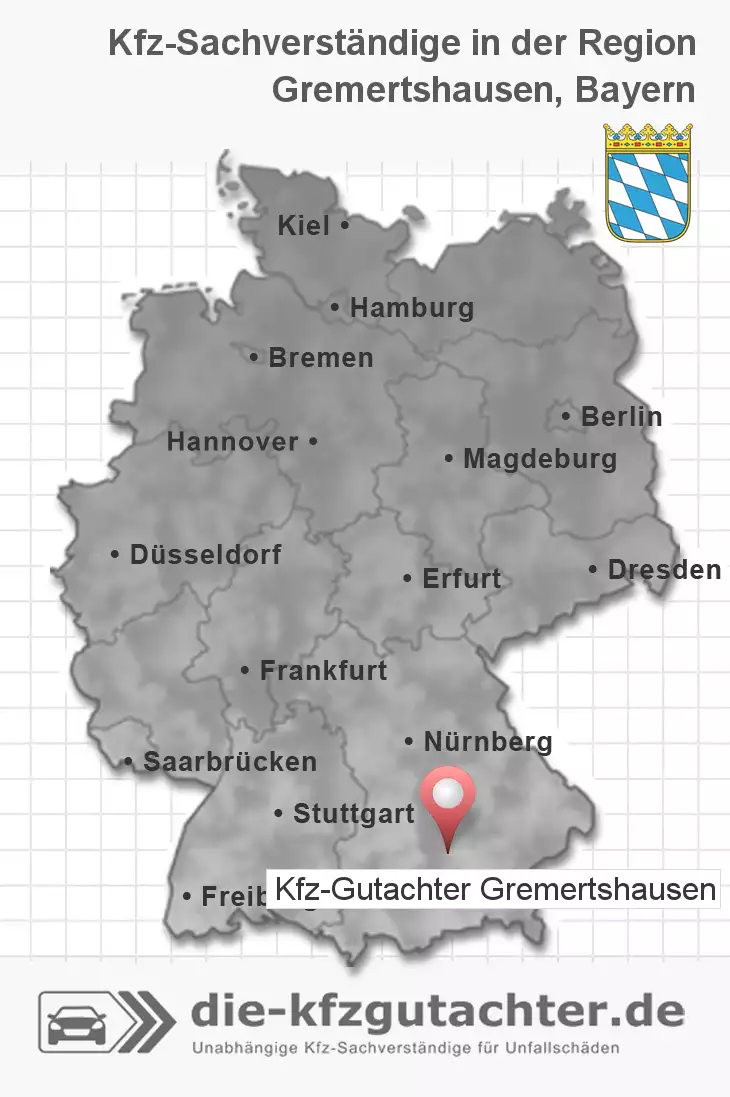 Sachverständiger Kfz-Gutachter Gremertshausen