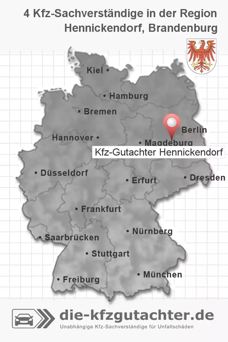 Sachverständiger Kfz-Gutachter Hennickendorf
