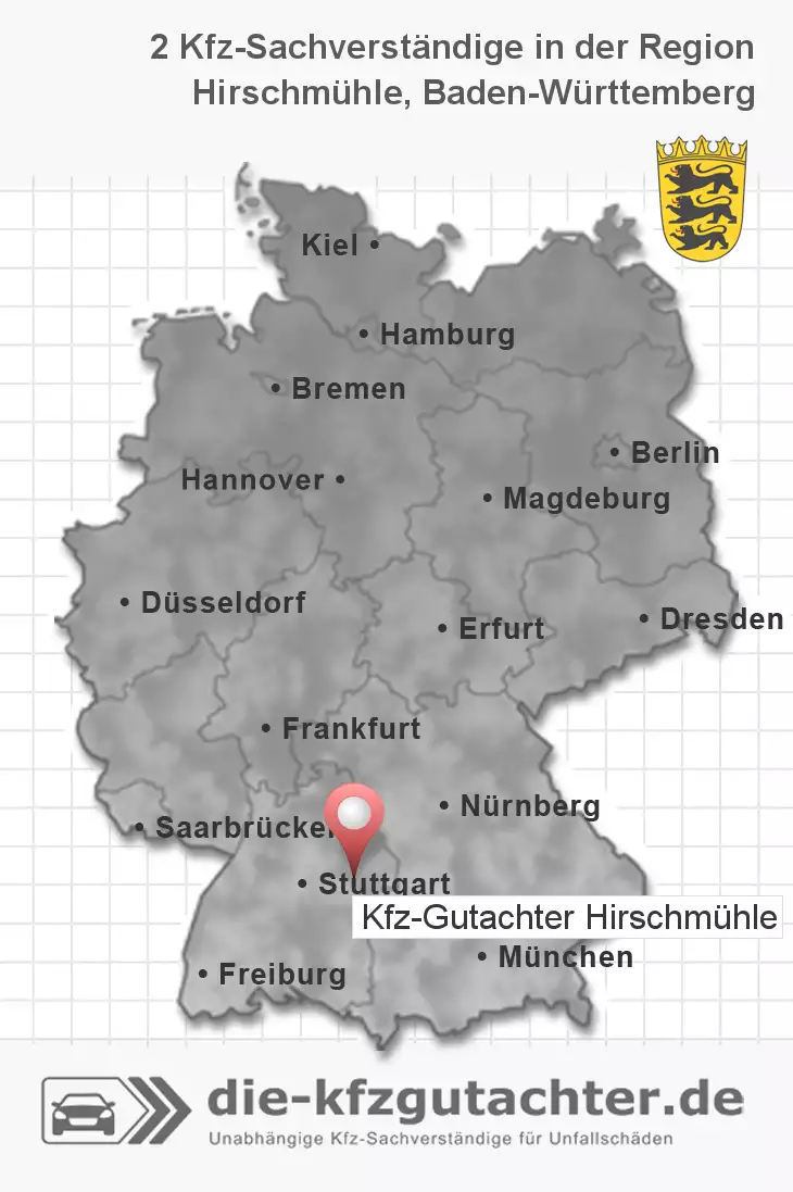 Sachverständiger Kfz-Gutachter Hirschmühle
