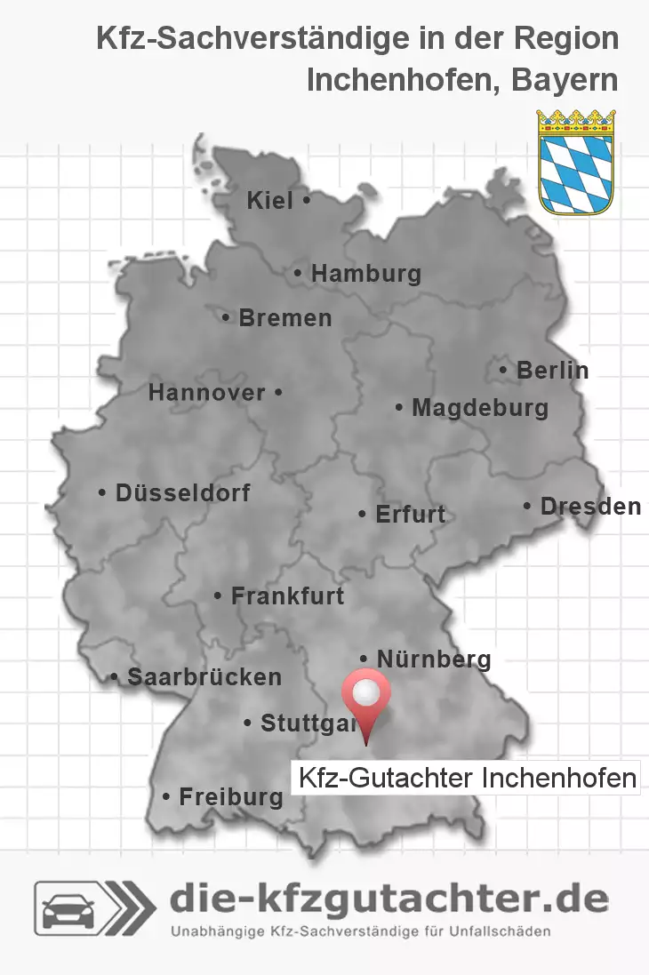 Sachverständiger Kfz-Gutachter Inchenhofen