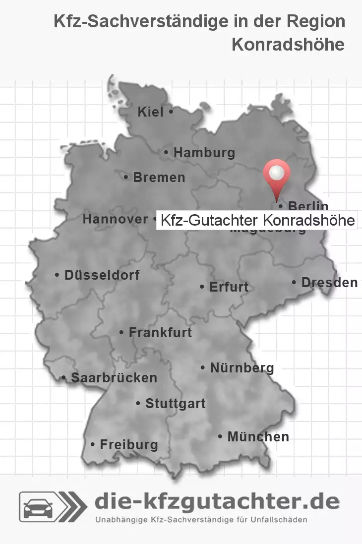Sachverständiger Kfz-Gutachter Konradshöhe