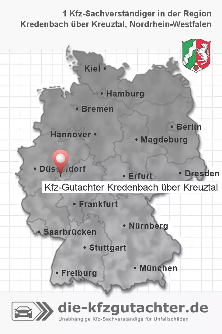 Sachverständiger Kfz-Gutachter Kredenbach über Kreuztal