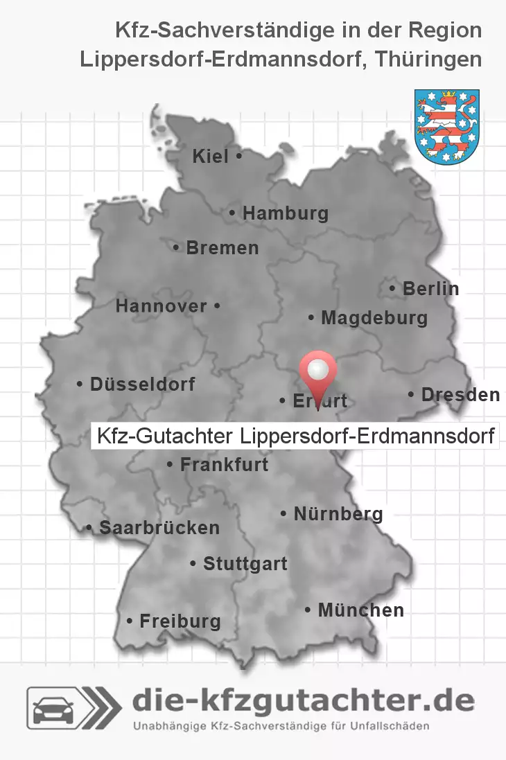 Sachverständiger Kfz-Gutachter Lippersdorf-Erdmannsdorf