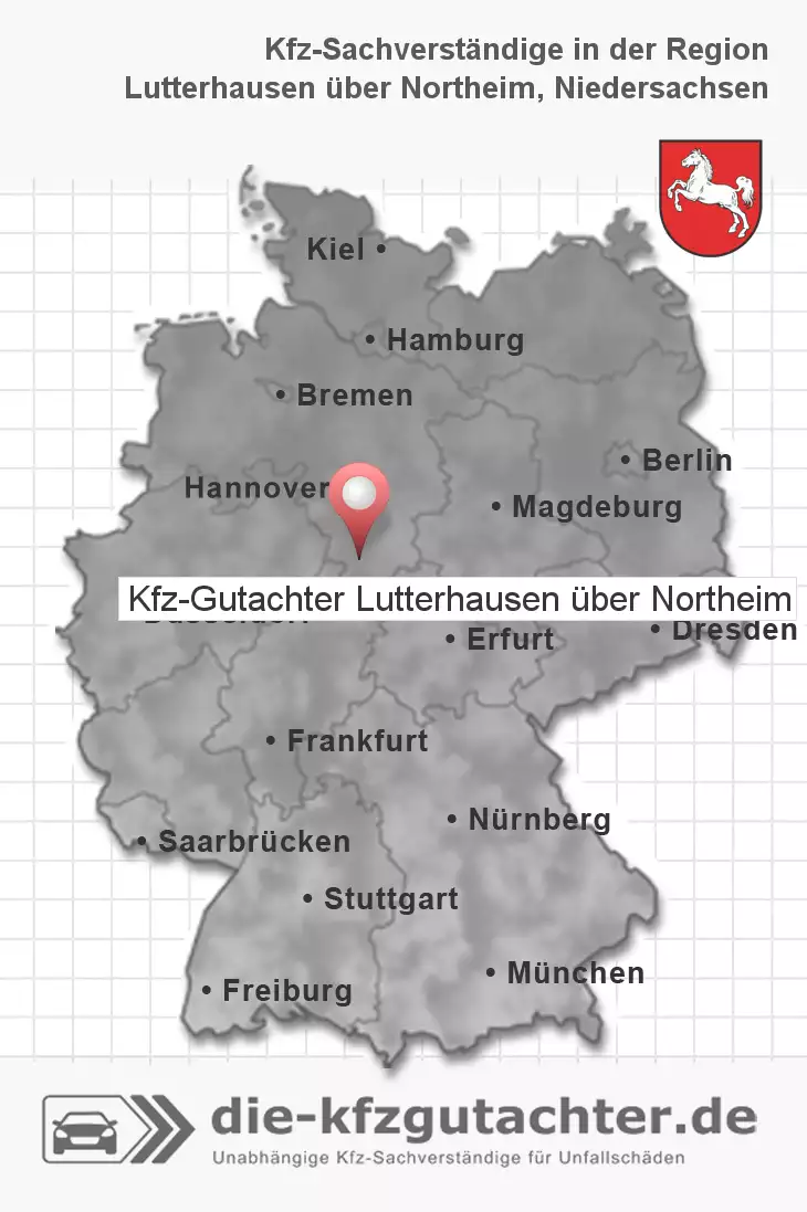 Sachverständiger Kfz-Gutachter Lutterhausen über Northeim