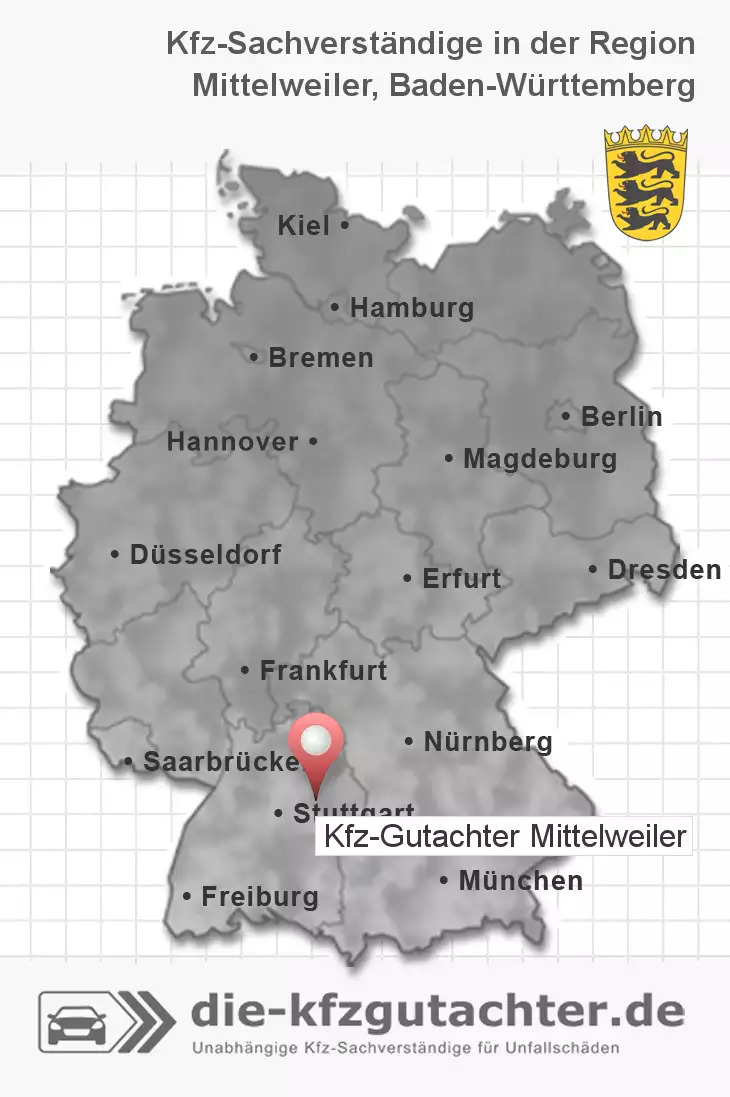 Sachverständiger Kfz-Gutachter Mittelweiler