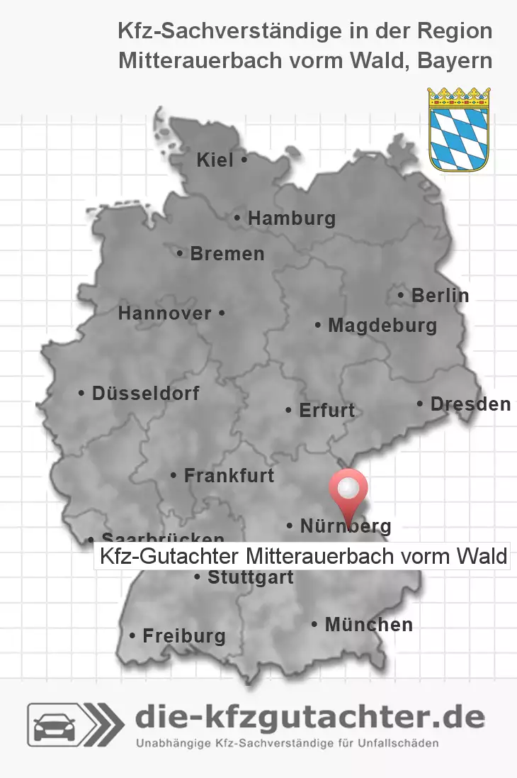 Sachverständiger Kfz-Gutachter Mitterauerbach vorm Wald