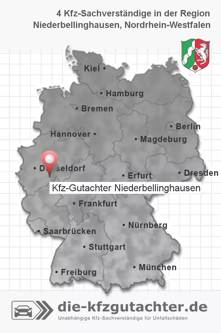 Sachverständiger Kfz-Gutachter Niederbellinghausen