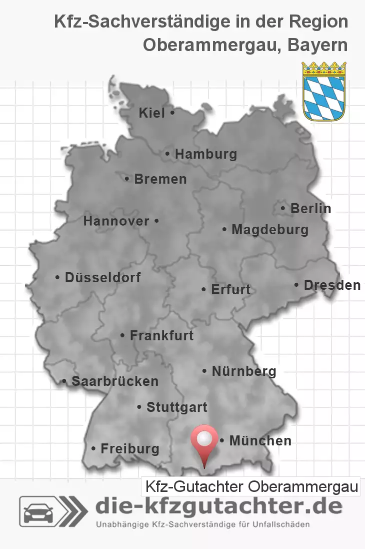 Sachverständiger Kfz-Gutachter Oberammergau