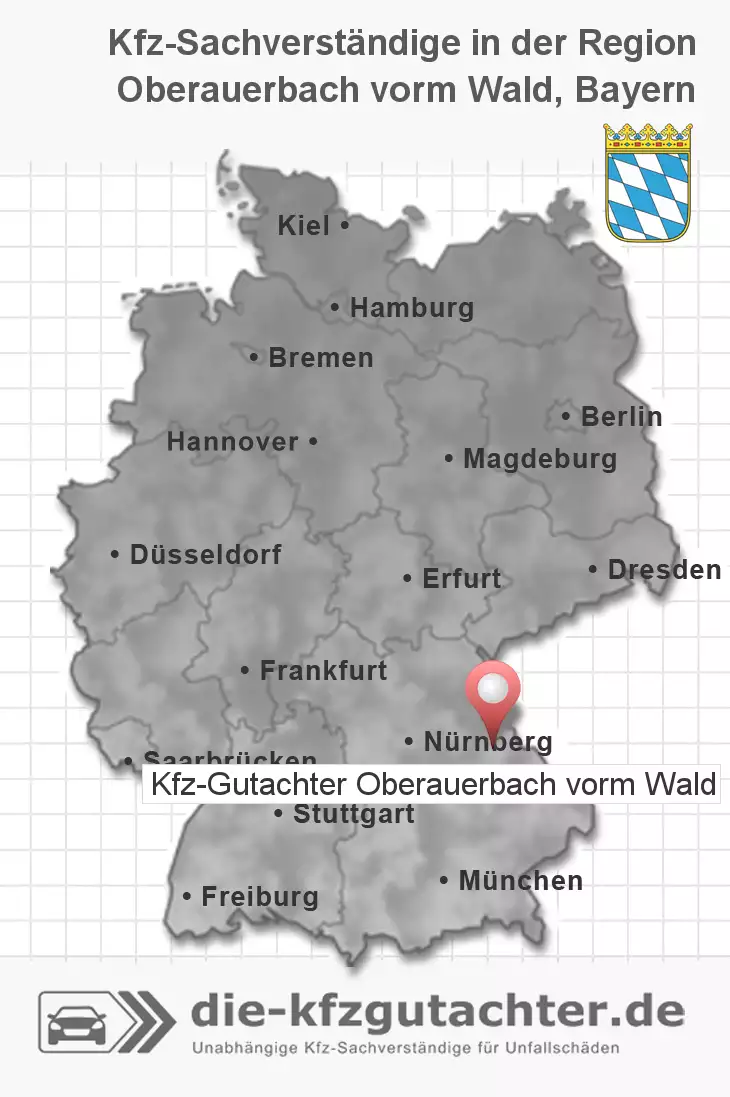 Sachverständiger Kfz-Gutachter Oberauerbach vorm Wald