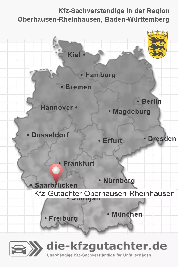 Sachverständiger Kfz-Gutachter Oberhausen-Rheinhausen