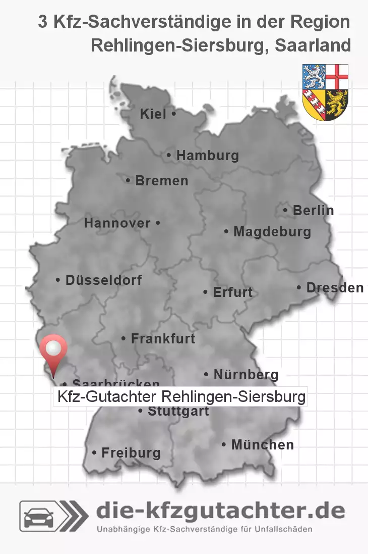 Sachverständiger Kfz-Gutachter Rehlingen-Siersburg