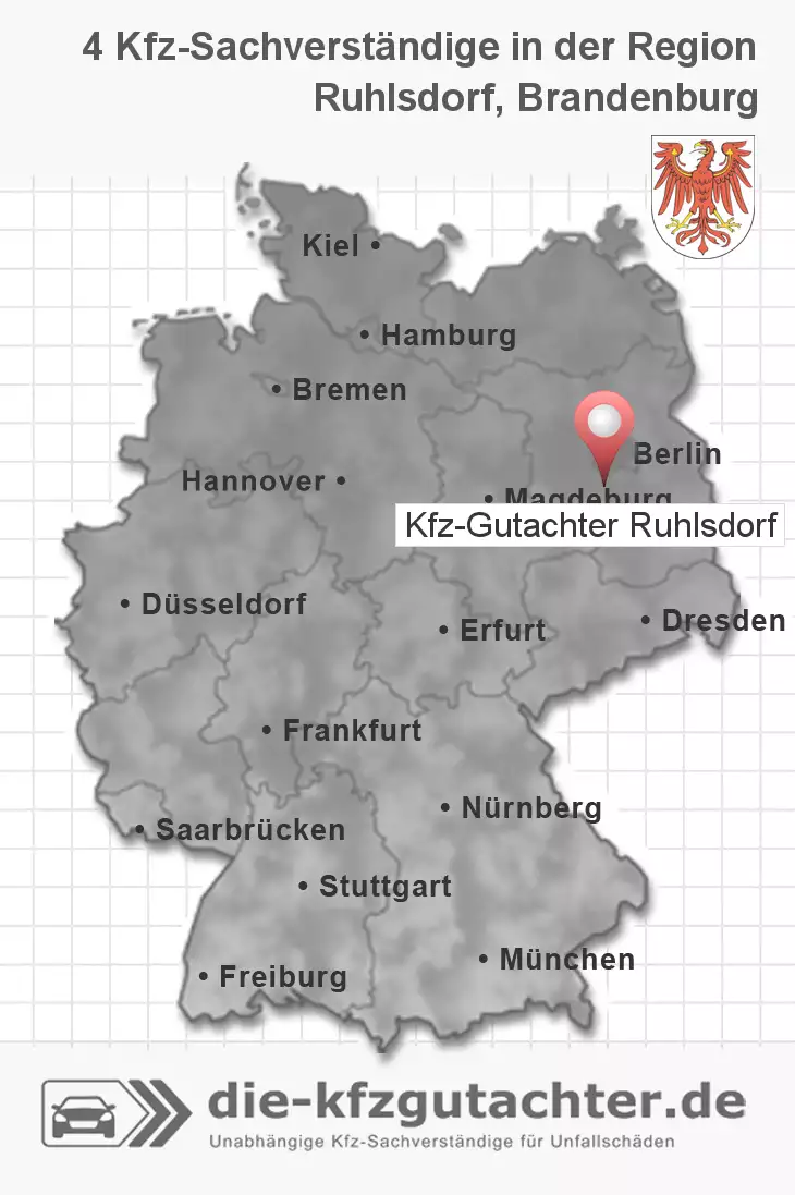Sachverständiger Kfz-Gutachter Ruhlsdorf