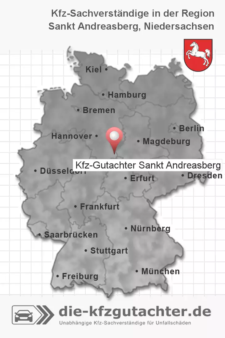 Sachverständiger Kfz-Gutachter Sankt Andreasberg