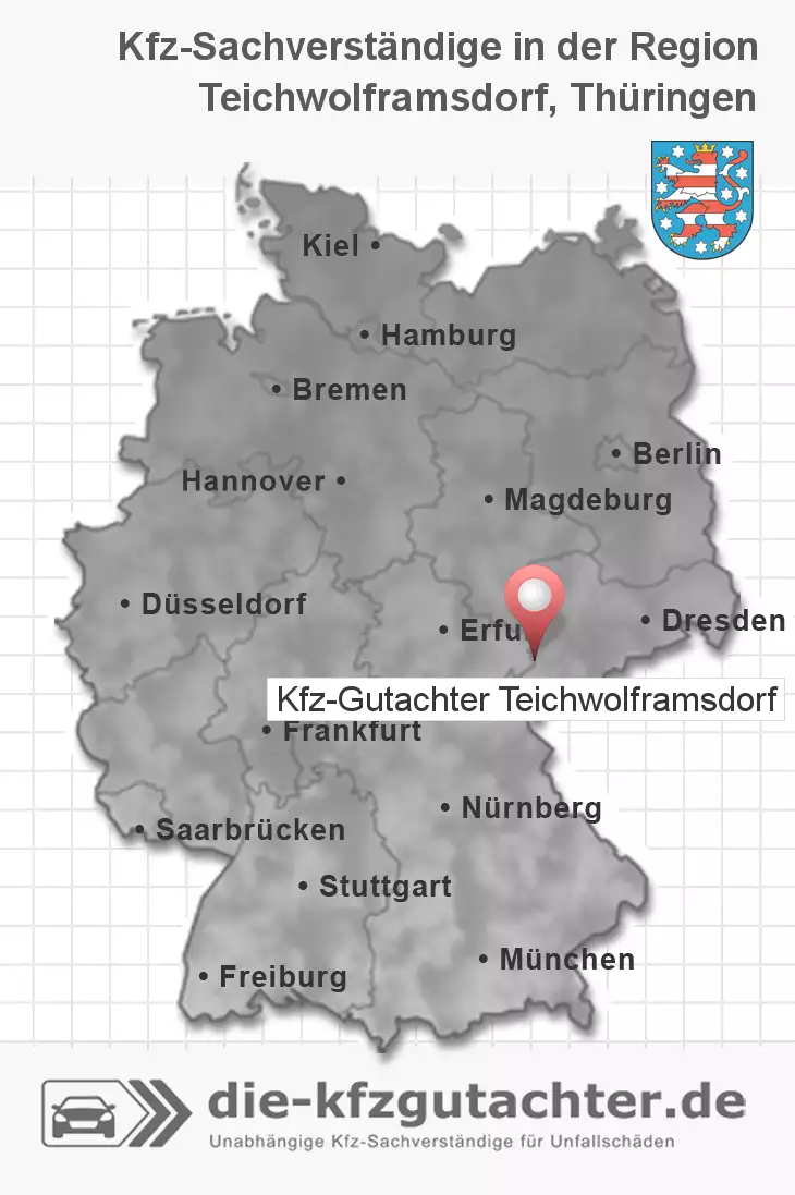 Sachverständiger Kfz-Gutachter Teichwolframsdorf