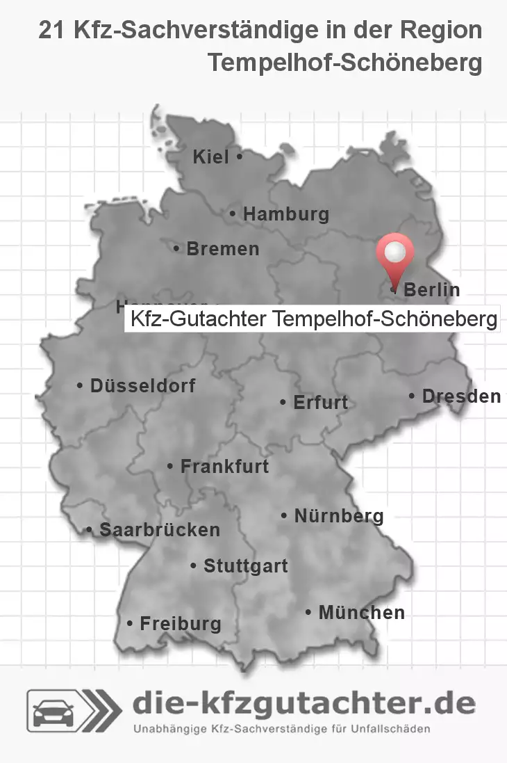 Sachverständiger Kfz-Gutachter Tempelhof-Schöneberg