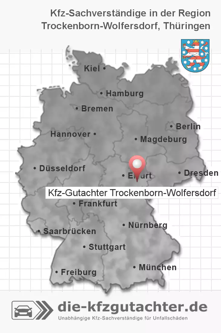 Sachverständiger Kfz-Gutachter Trockenborn-Wolfersdorf