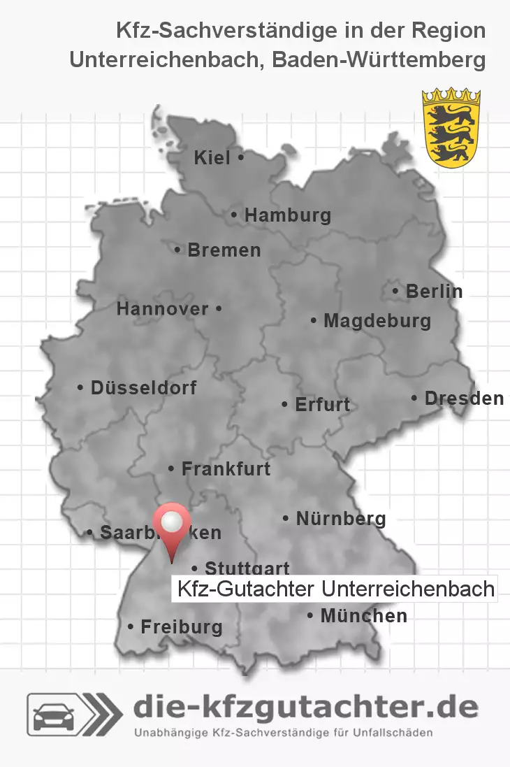 Sachverständiger Kfz-Gutachter Unterreichenbach