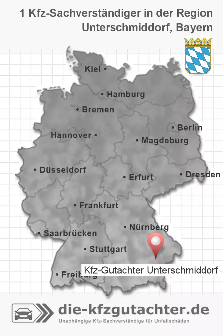 Sachverständiger Kfz-Gutachter Unterschmiddorf