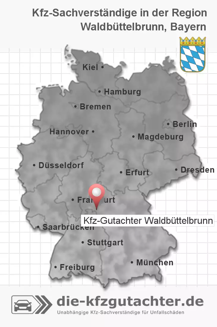 Sachverständiger Kfz-Gutachter Waldbüttelbrunn