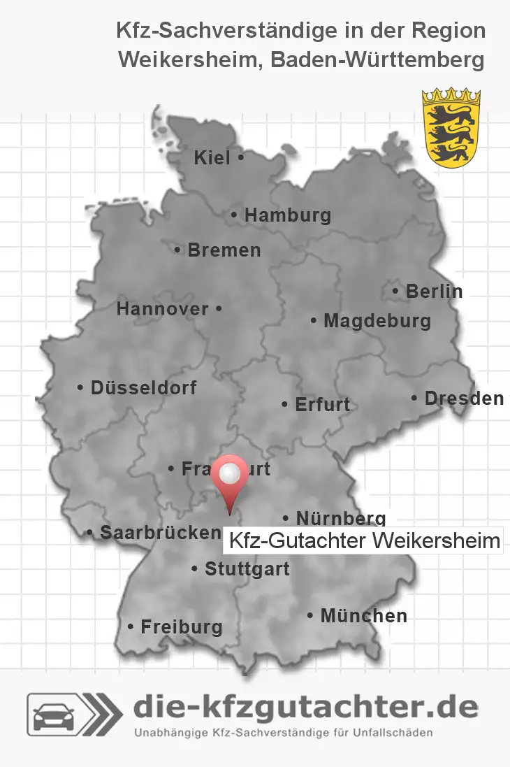 Sachverständiger Kfz-Gutachter Weikersheim