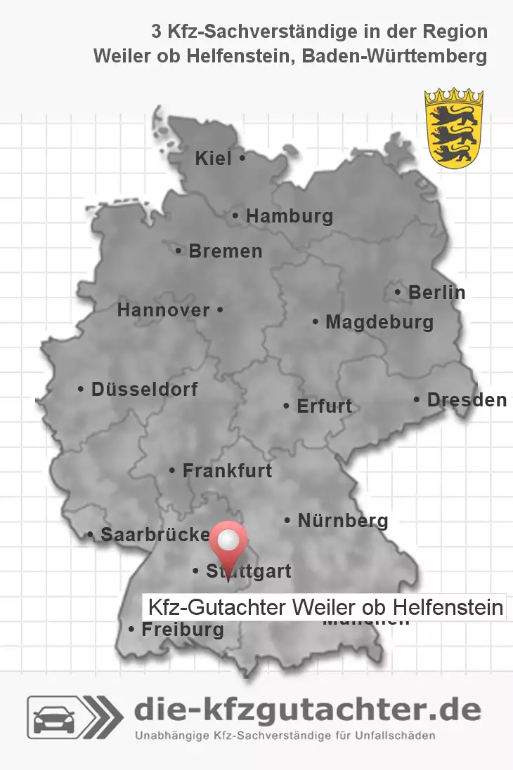 Sachverständiger Kfz-Gutachter Weiler ob Helfenstein