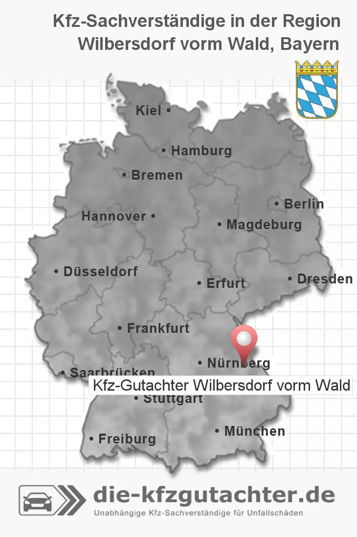 Sachverständiger Kfz-Gutachter Wilbersdorf vorm Wald