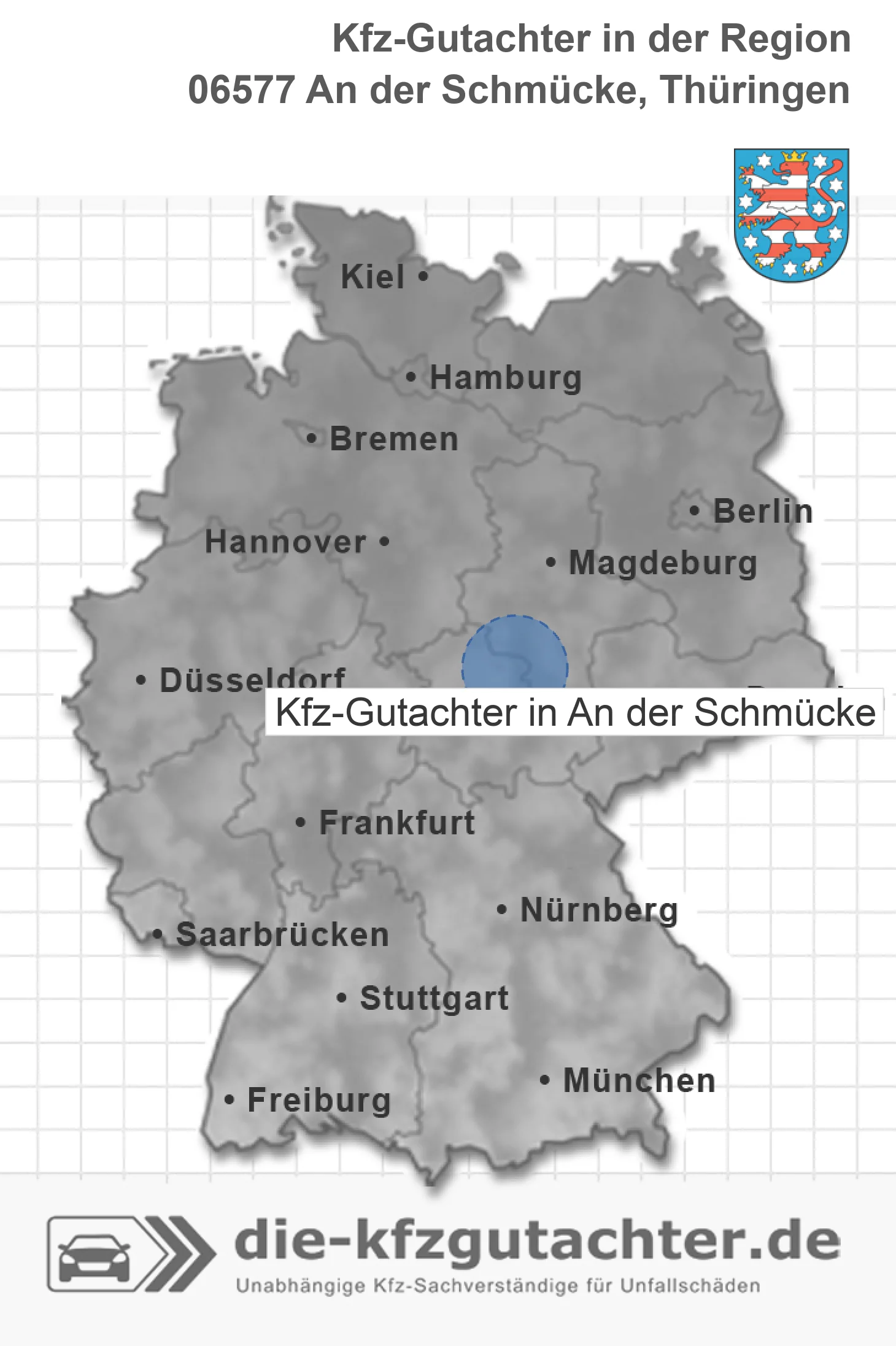 Kfz-Gutachter An der Schm&uuml;cke