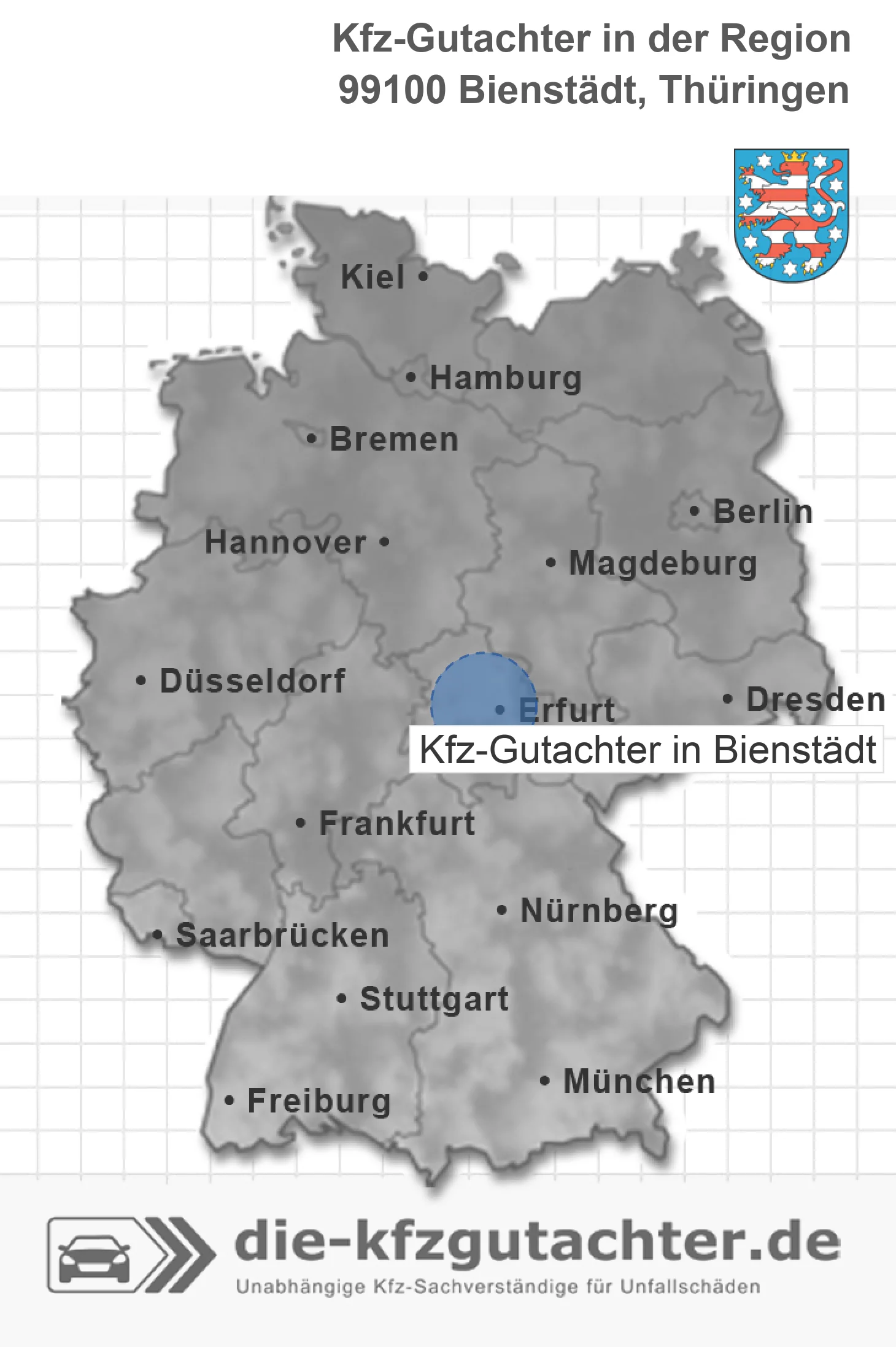 Kfz-Gutachter Bienst&auml;dt