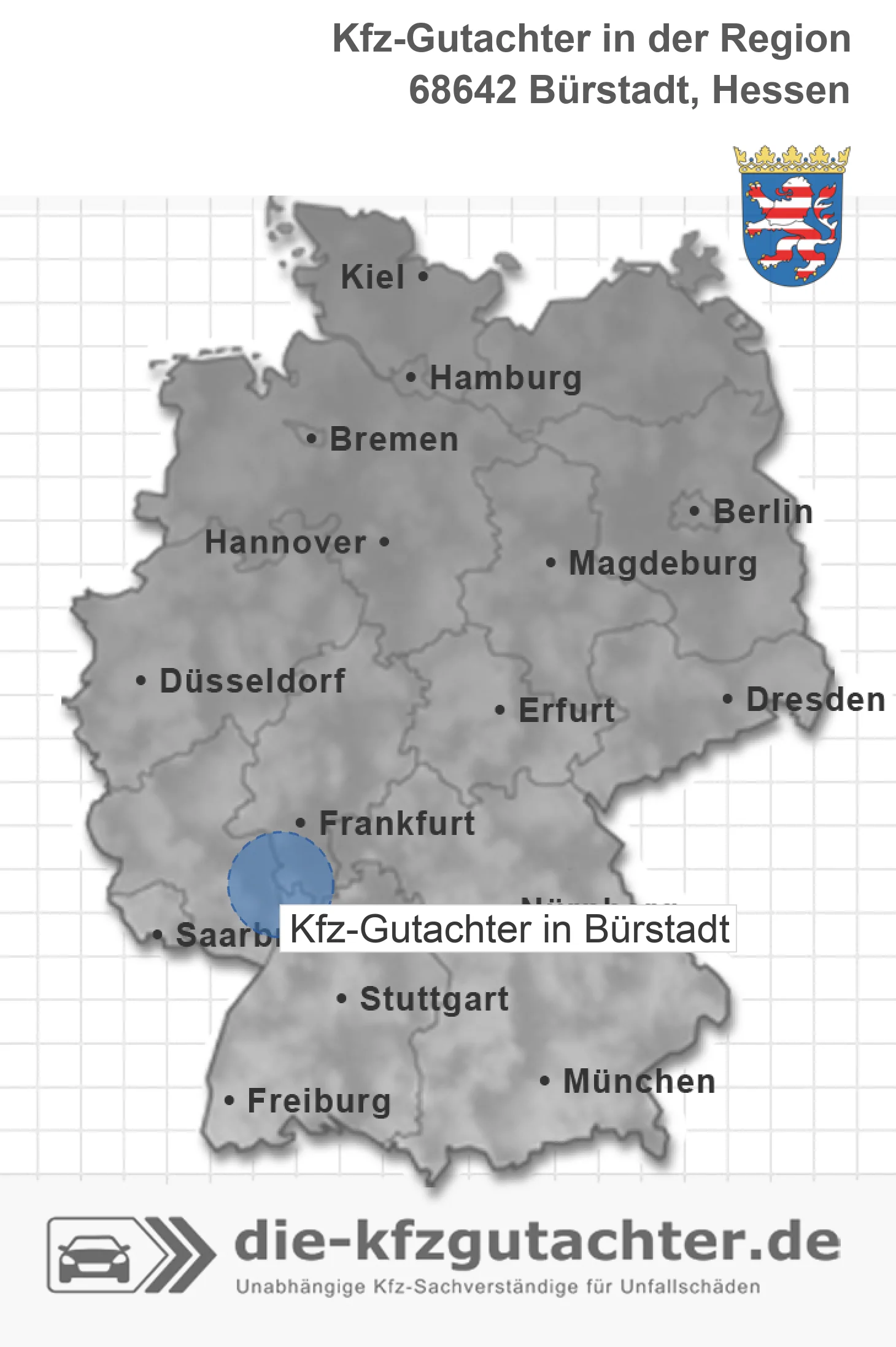Kfz-Gutachter B&uuml;rstadt