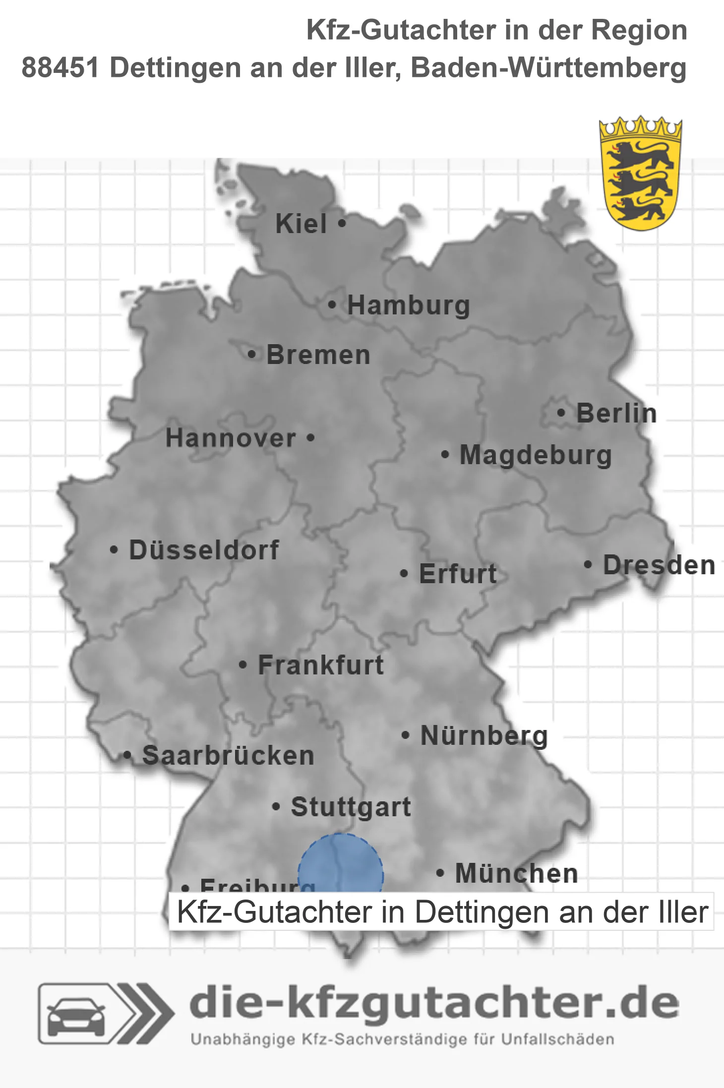 Kfz-Gutachter Dettingen an der Iller