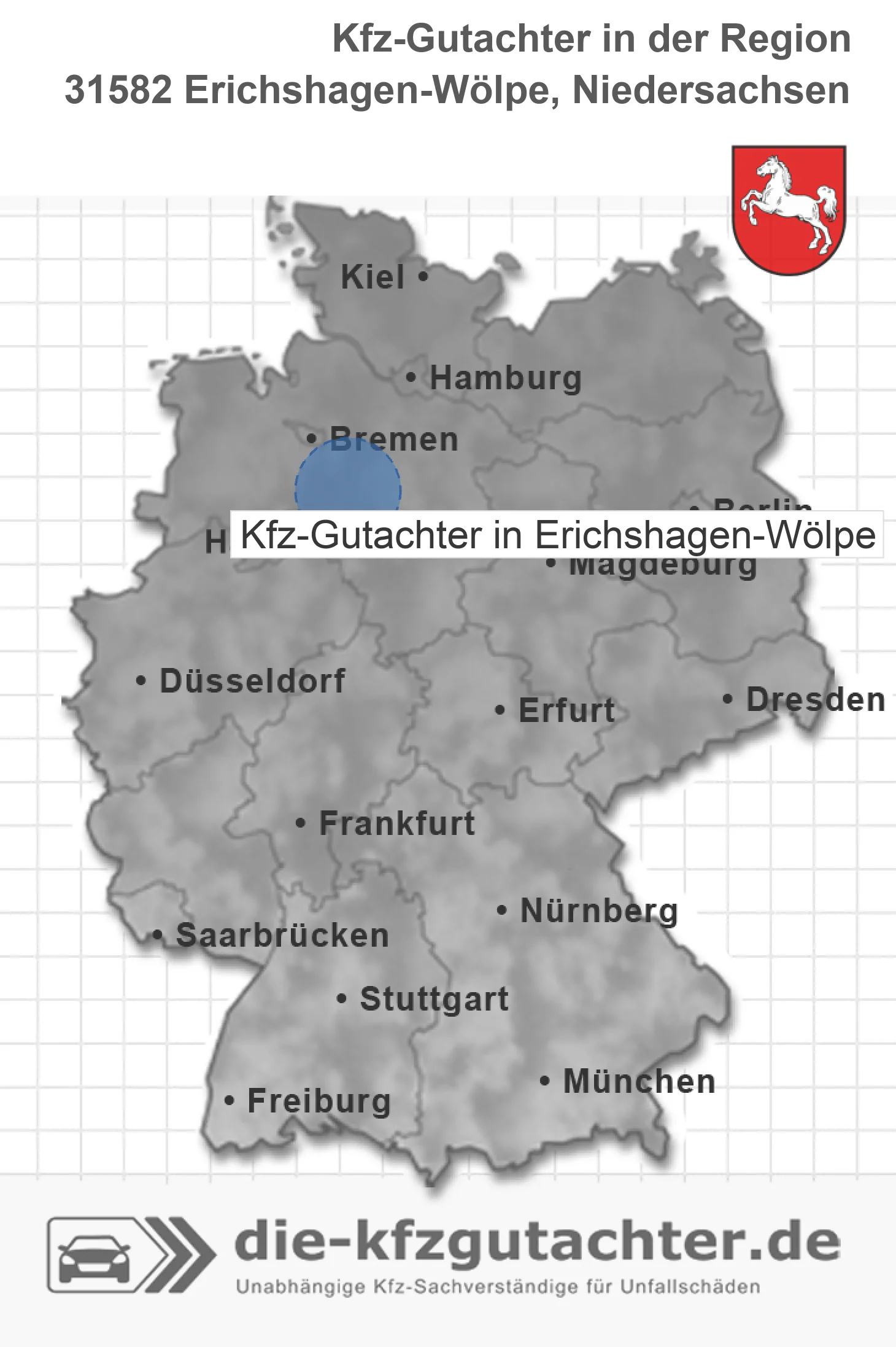 Kfz-Gutachter Erichshagen-W&ouml;lpe