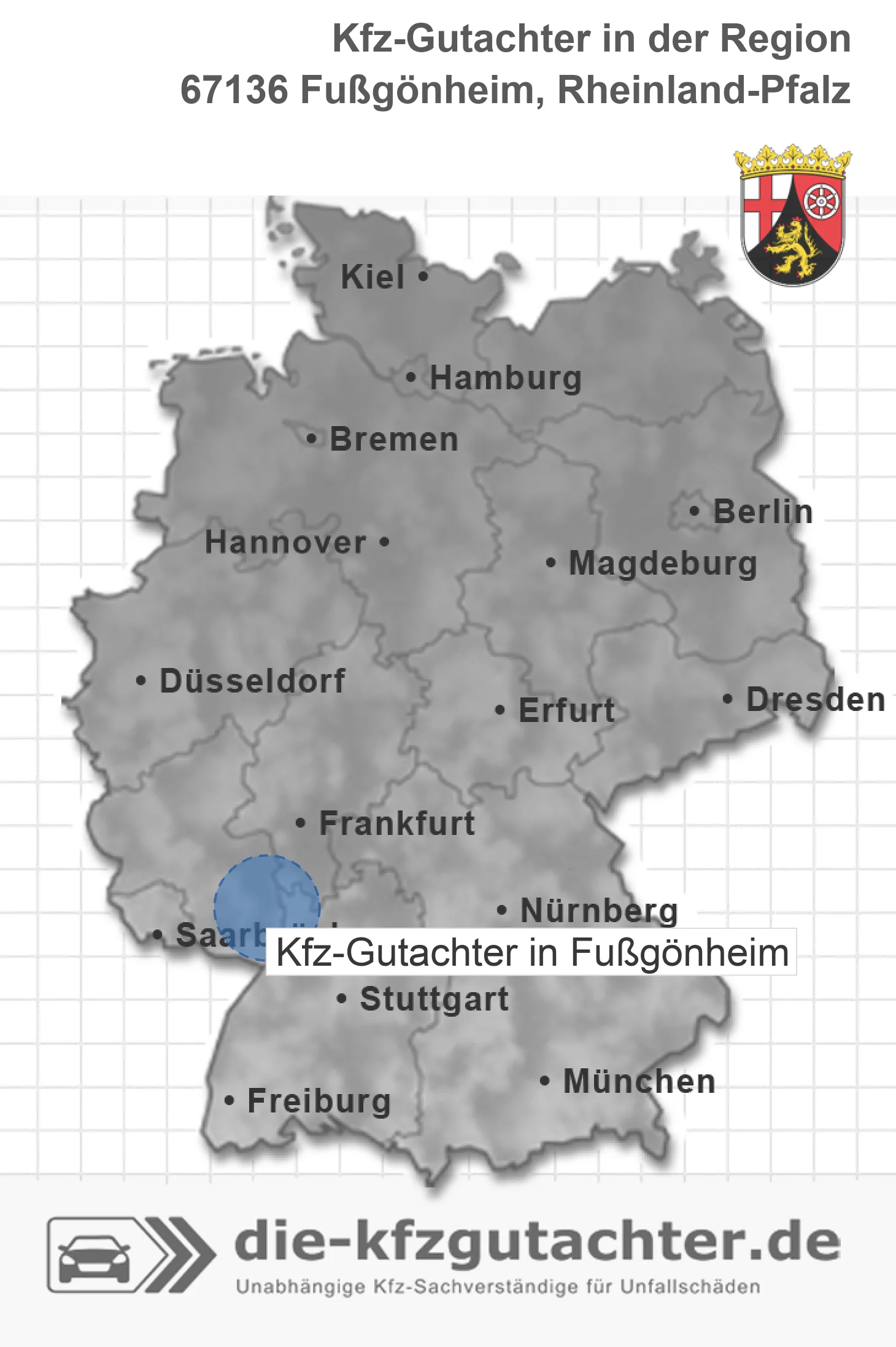 Kfz-Gutachter Fu&szlig;g&ouml;nheim
