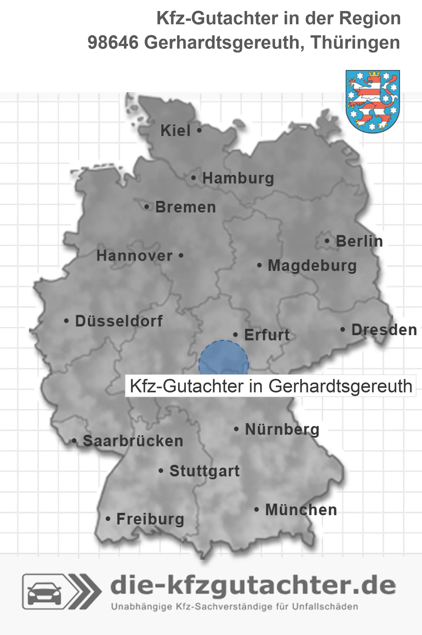 Kfz-Gutachter Gerhardtsgereuth