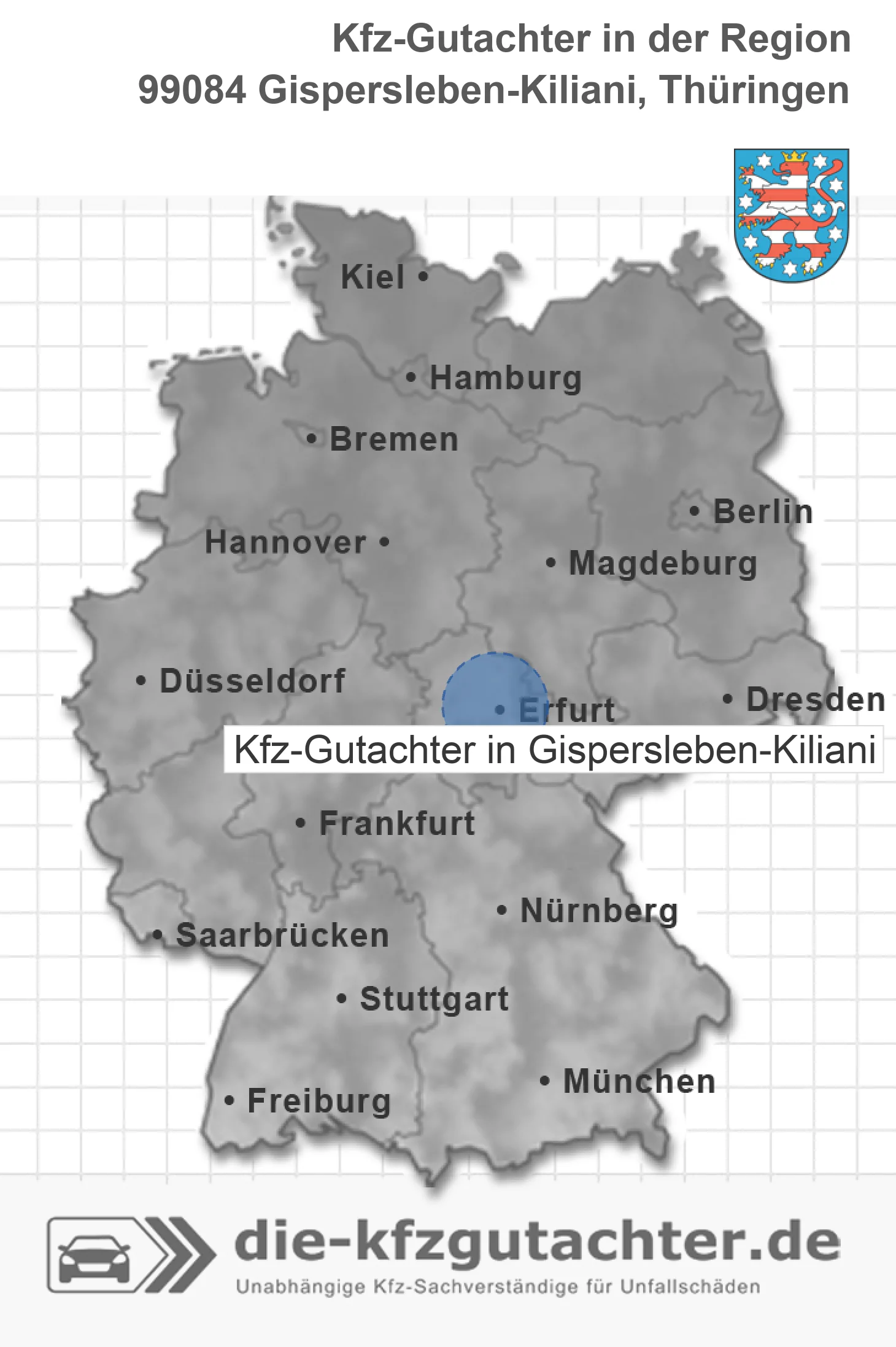 Kfz-Gutachter Gispersleben-Kiliani