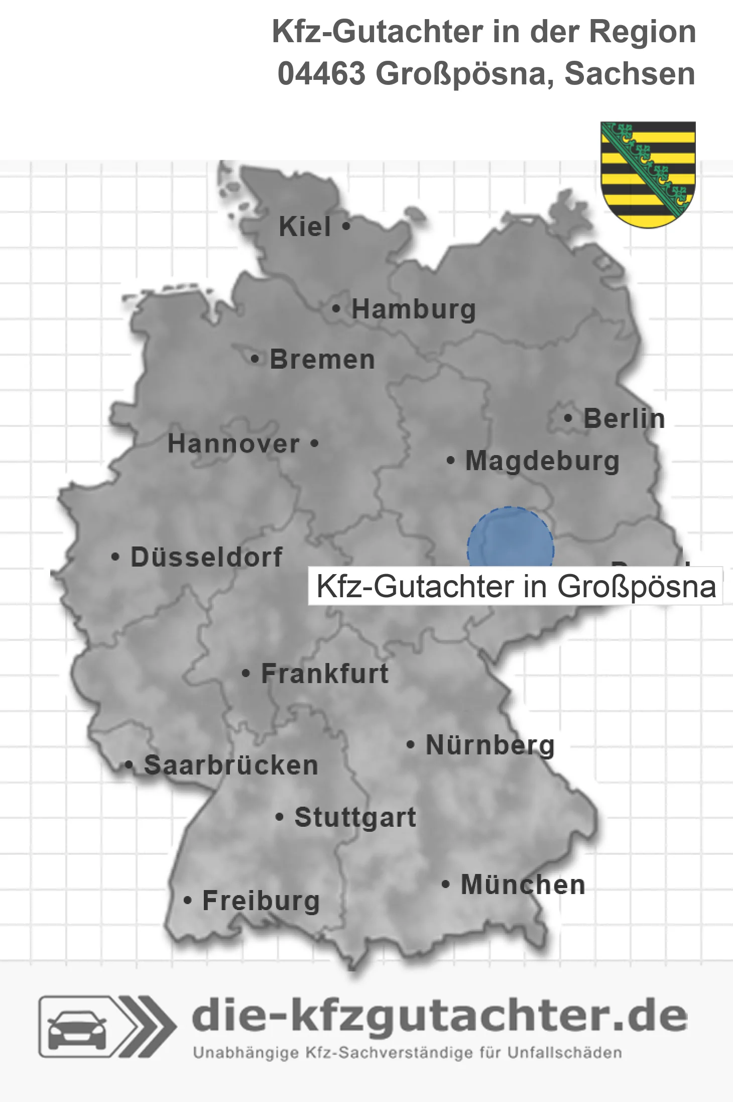 Kfz-Gutachter Gro&szlig;p&ouml;sna