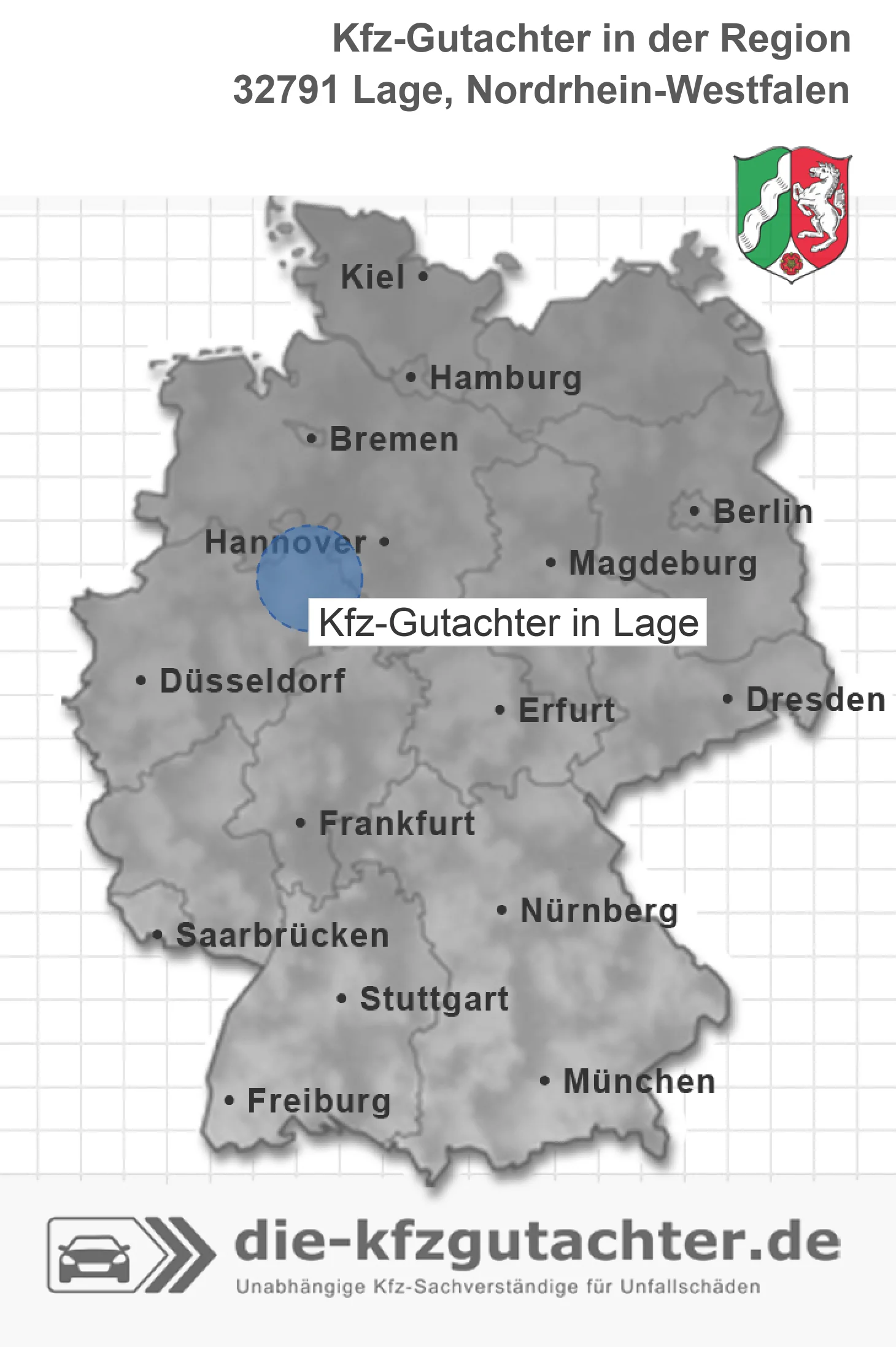 Kfz-Gutachter Lage