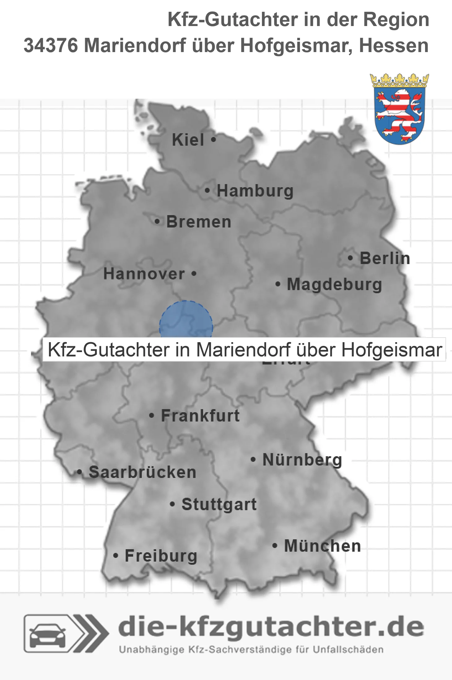 Kfz-Gutachter Mariendorf &uuml;ber Hofgeismar