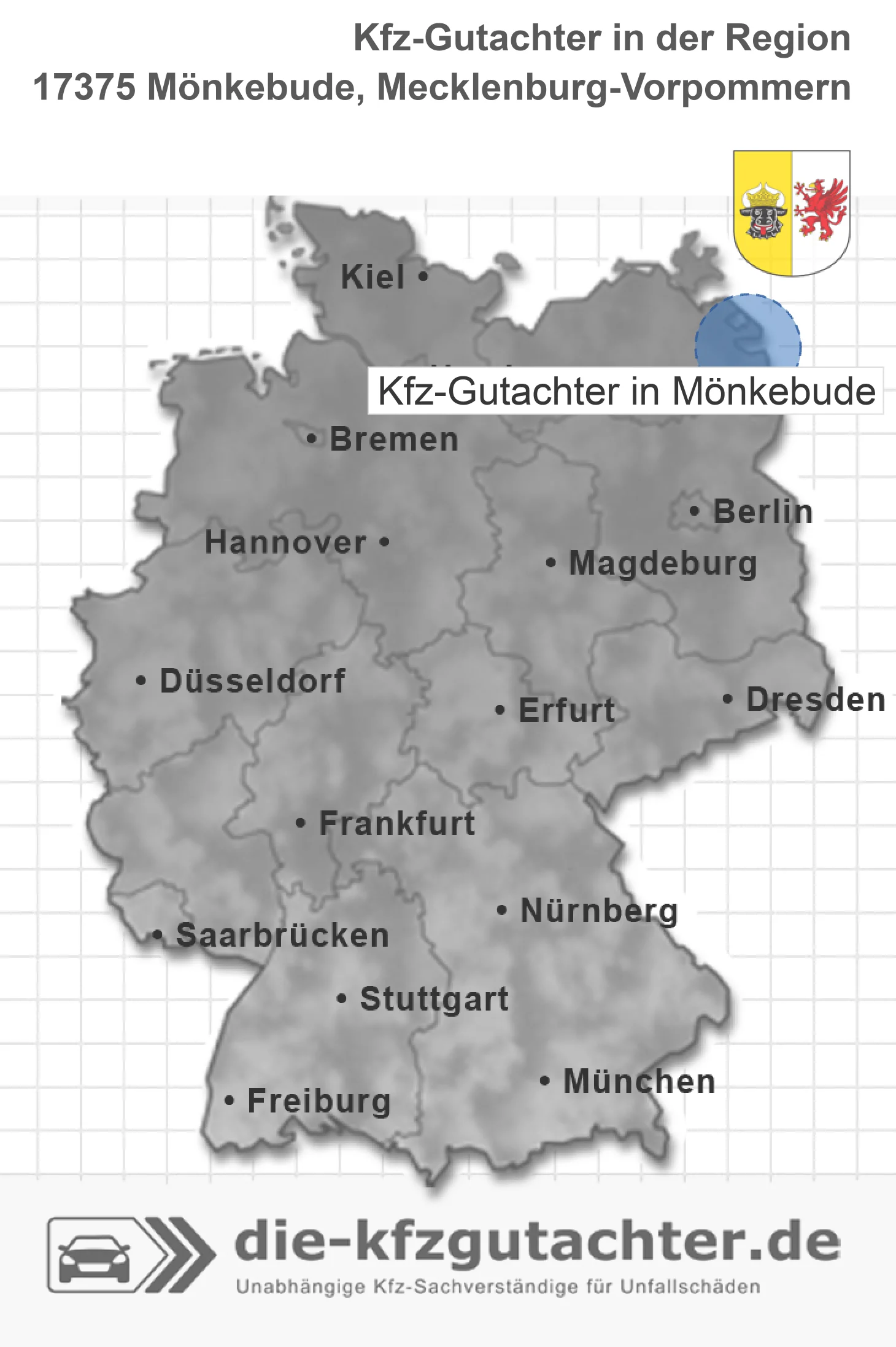 Kfz-Gutachter M&ouml;nkebude