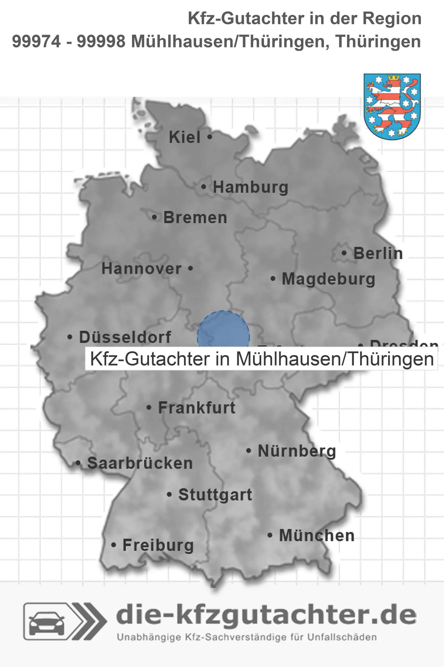 Kfz-Gutachter M&uuml;hlhausen/Th&uuml;ringen