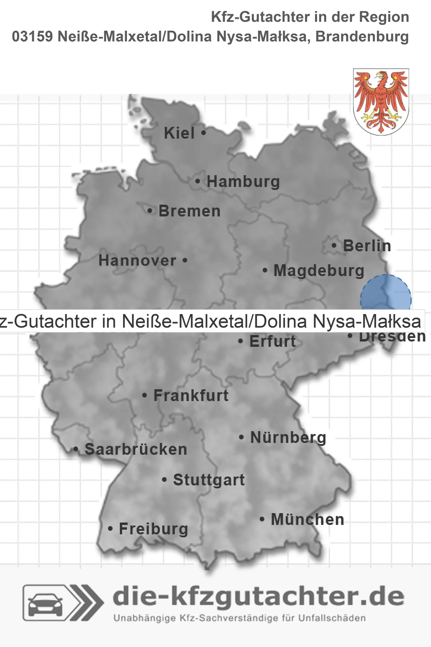 Kfz-Gutachter Nei&szlig;e-Malxetal/Dolina Nysa-Małksa