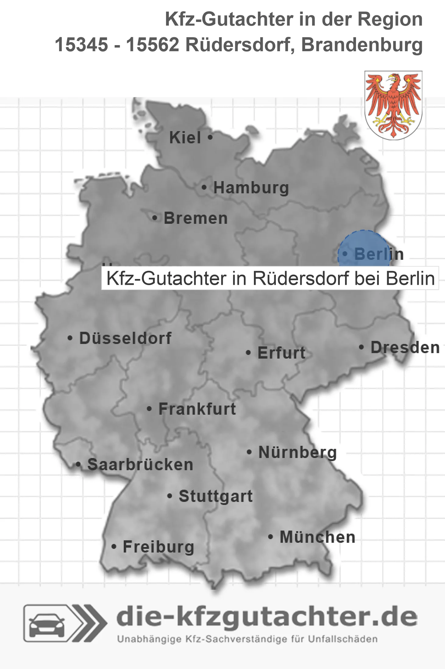 Kfz-Gutachter R&uuml;dersdorf bei Berlin